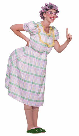 AUNT GERTIE OLD LADY COSTUME - ADULT