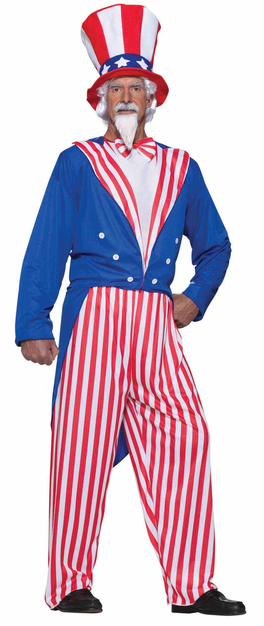 COSTUME - UNCLE SAM FULL FIGURED        ADULT