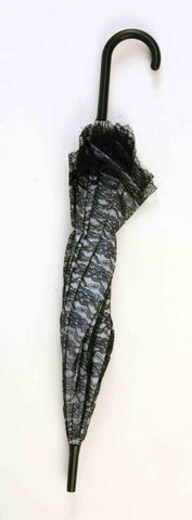 BLACK LACE UMBRELLA