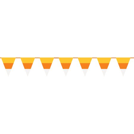 CANDY CORN PENNANT BANNER 14'