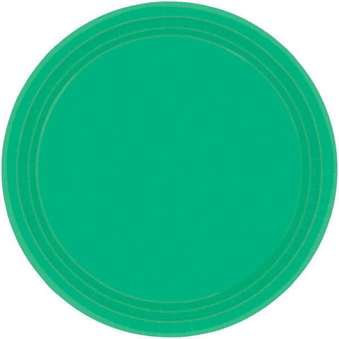 PAPER PLATE GREEN 8.5"    20CNT