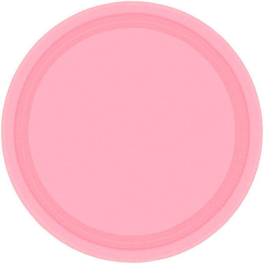 PAPER PLATE NEW PINK   8.5"    20CNT