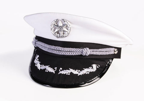 White Officer's Hat