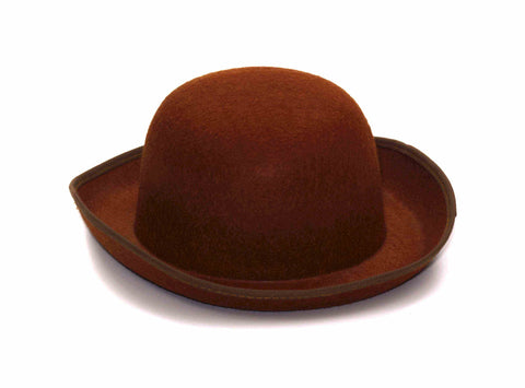 STEAMPUNK BROWN DERBY HAT