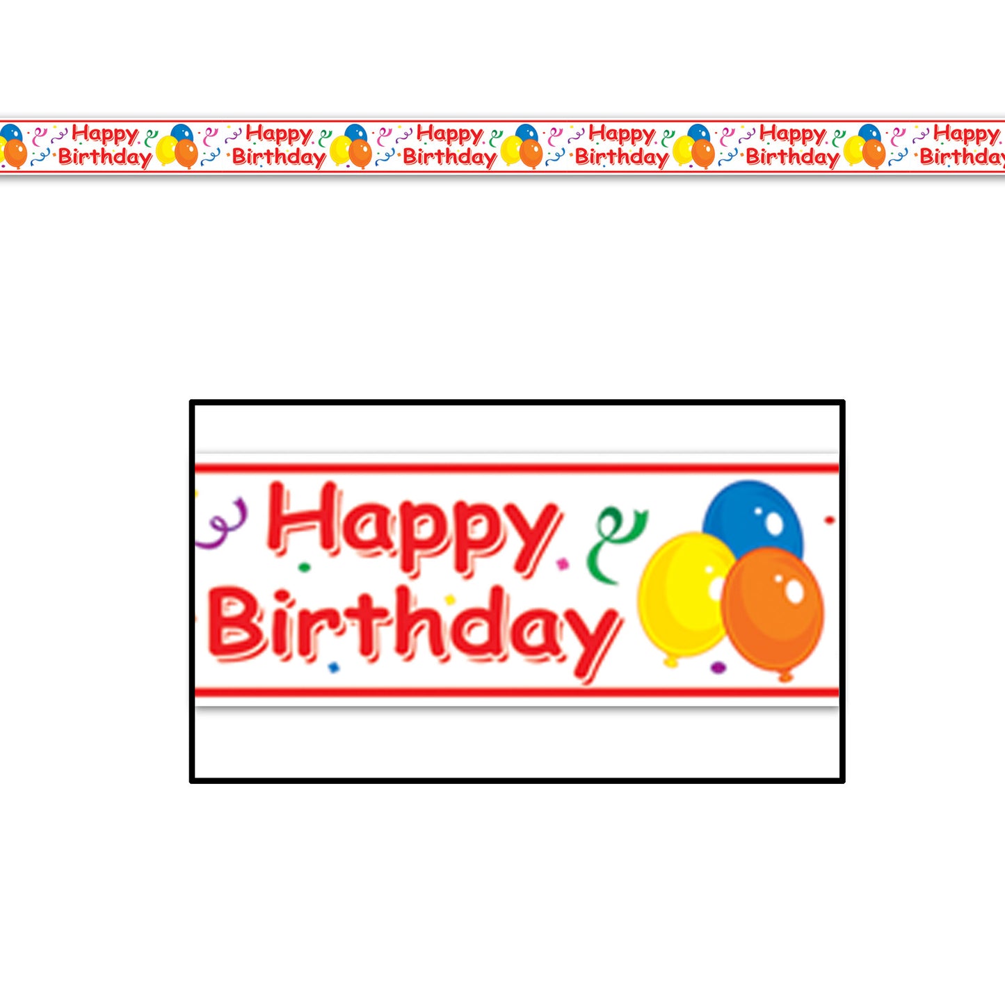 PARTY TAPE - HAPPY B-DAY        20'           EACH