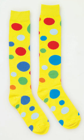 Polka Dot Clown Socks