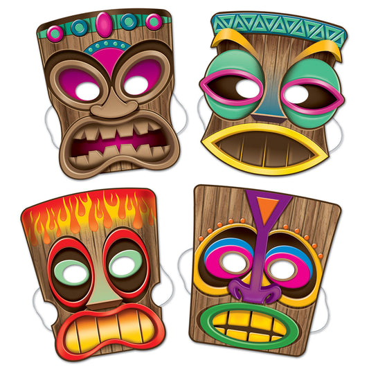 TIKI MASKS - CARDBOARD