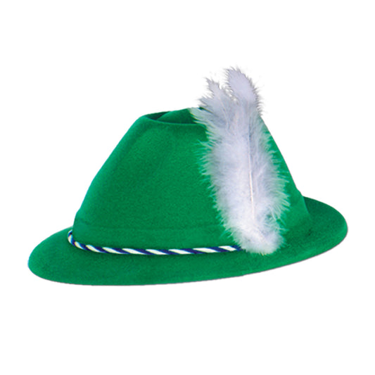HAT - TYROLEAN W/FEATHER