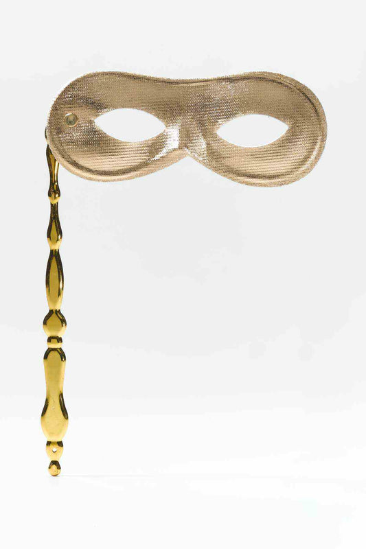 Gold Mask on a Stick