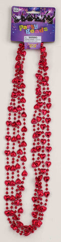 BEADS - RED HEARTS