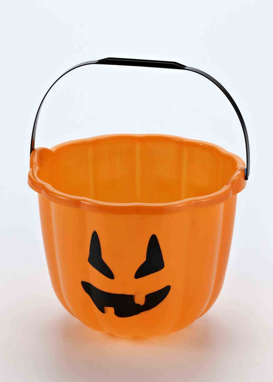 Plastic Pumpkin Bucket