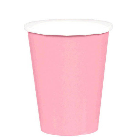 HOT / COLD PAPER CUPS - NEW PINK   9OZ   20 COUNT