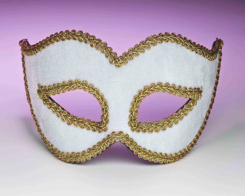 White Masquerade Mask
