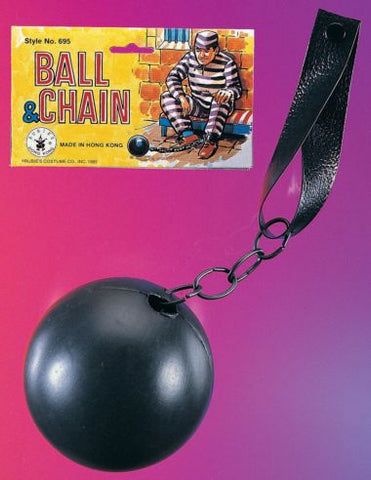 PLASTIC BALL AND CHAIN