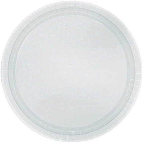 PAPER PLATE - SILVER   10.5"   20CNT