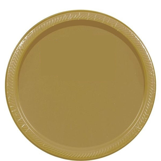 PAPER PLATE - GOLD   10"   20CNT