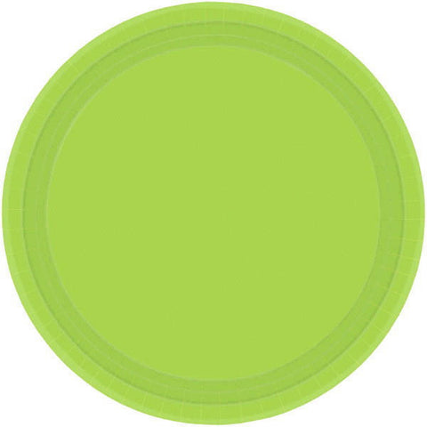 PAPER PLATE - KIWI GREEN   10.5"   20CNT