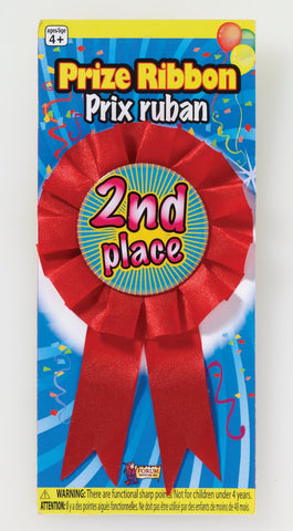 Second "2nd" Place Prize Ribbon