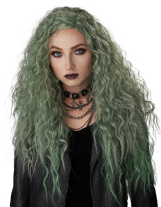 GREEN ENCHANTED WAVES WIG