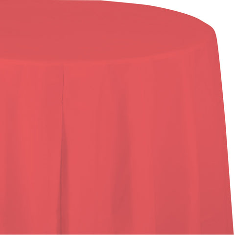 CORAL ROUND TABLE COVER