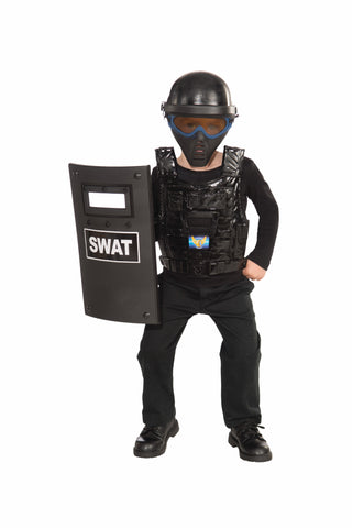 POLICE 4PC SWAT SET AGES 8+