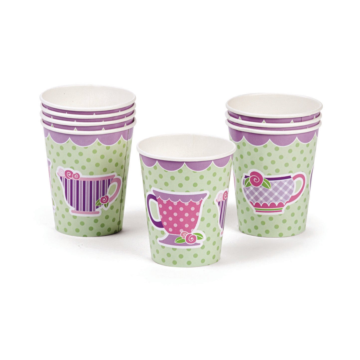 TEA PARTY PARTY CUPS