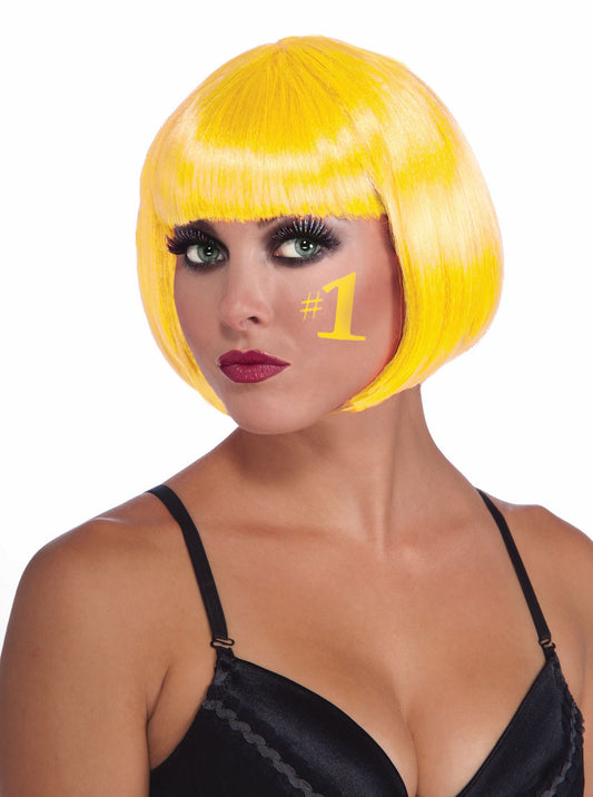 Yellow Bob Wig