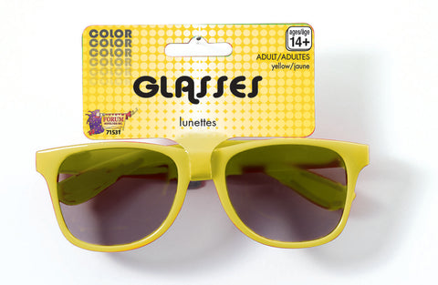 Yellow Sports Sunglasses