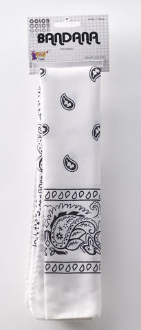 White Sports Bandana