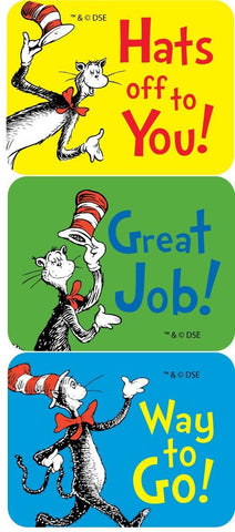 DR. SEUSS SMALL STICKERS