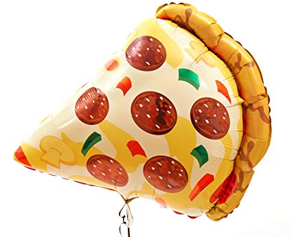 PIZZA SUPER SHAPE MYLAR BALLOON 29"