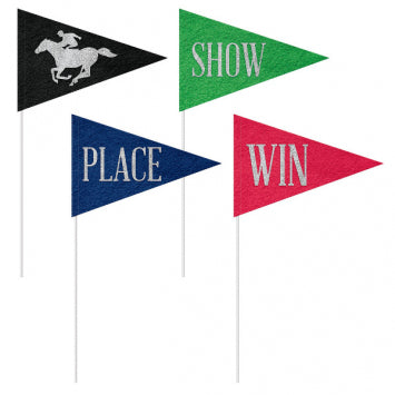 Horse Race Felt Pennants