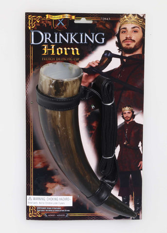 MEDIEVAL DRINKING HORN 1PC/CARD
