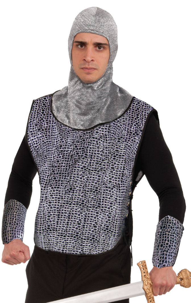 MEDIEVAL KNIGHT SET ADULT  UP TO 42 CHEST