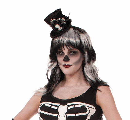 Mini Skeleton Top Hat