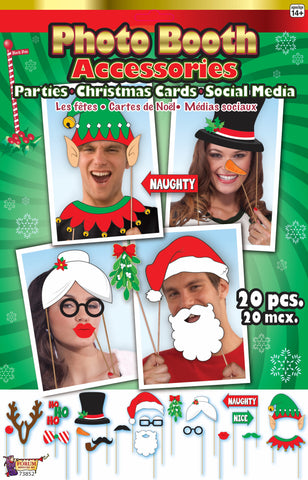 CHRISTMAS PHOTO BOOTH ACCESSORIES