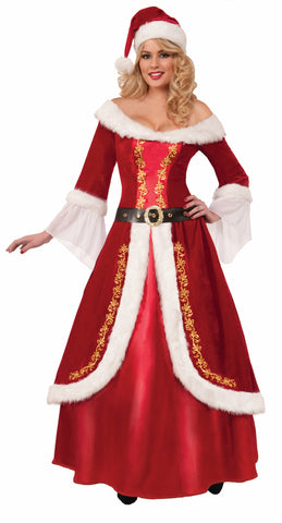 MRS. CLAUS COSTUME ADULT UP TO 14/16