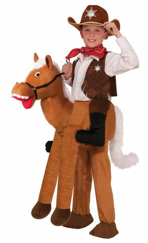 RIDE A HORSE COSTUME CHILD UP TO SIZE 10