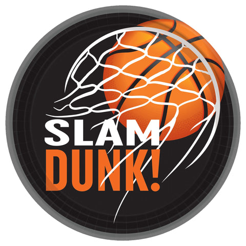Slam Dunk 7" Paper Plates