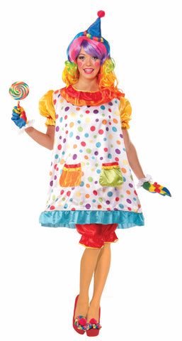 WIGGLES THE CLOWN COSTUME ADULT