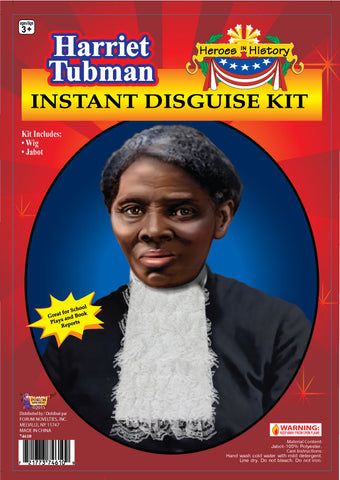 HARRIET TUBMAN DISGUISE KIT    AGES 3+