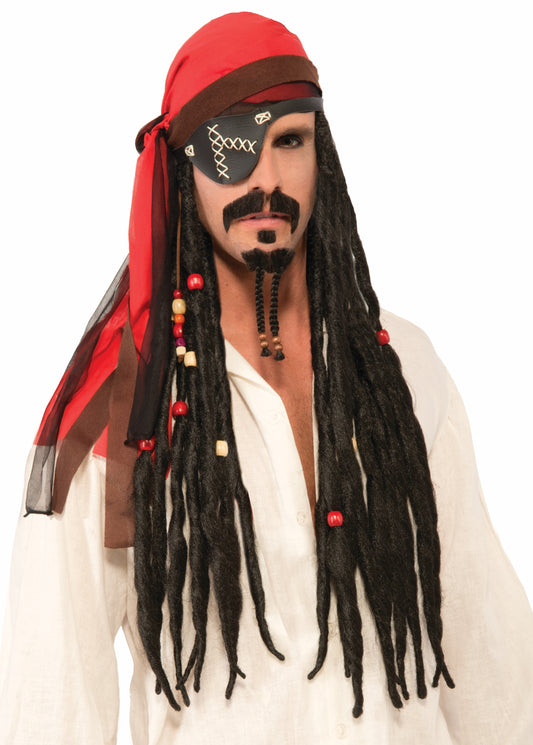 Headscarf w/Attached Dreads - Adult Size