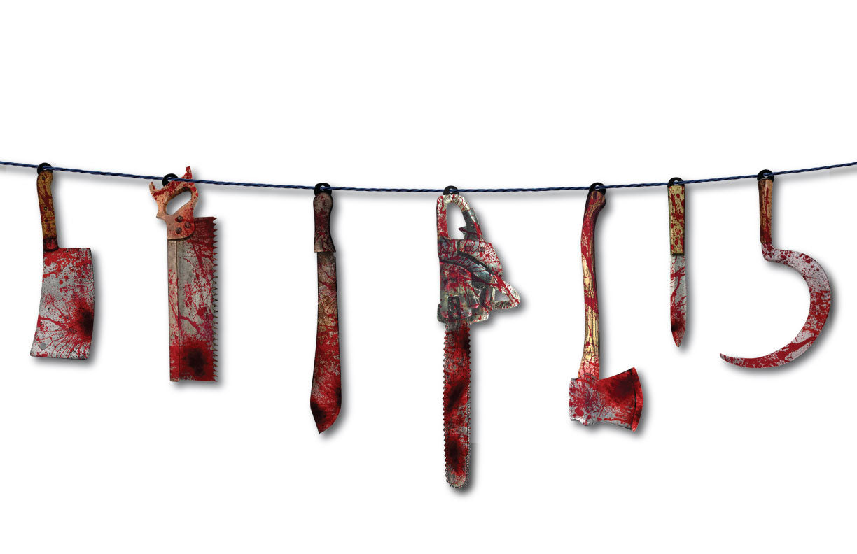 Bloody Weapons Garland