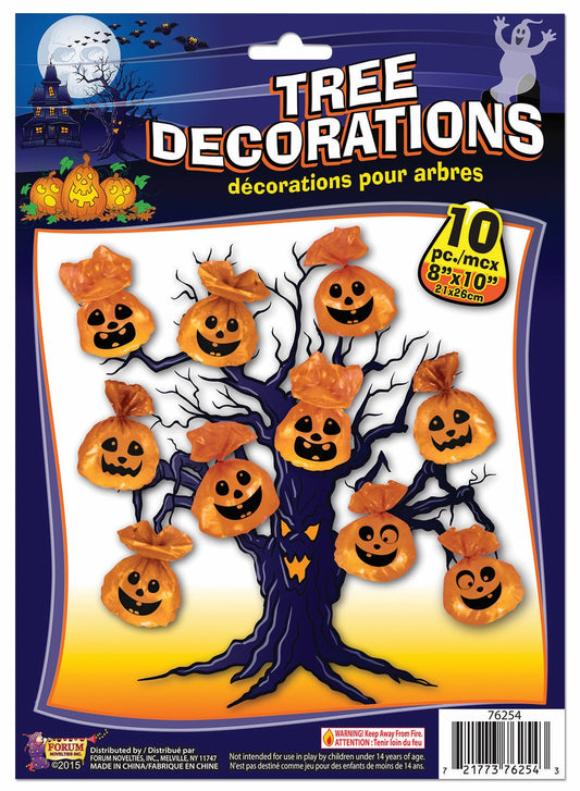 Pumpkin Tree Bag Decorations - 10ct.