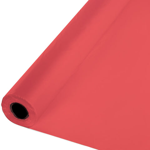 CORAL TABLE COVER ROLL 100'