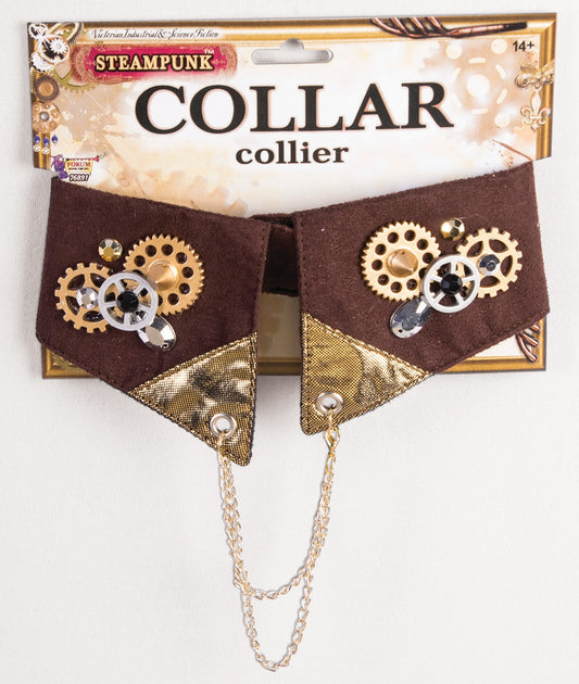 Steampunk Brown Choker