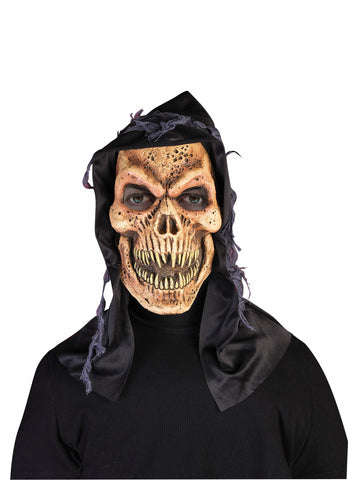 HOODED REAPER MASK AGES 14+    EACH