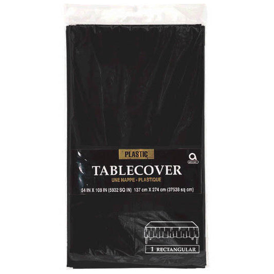 TABLECOVER - JET BLACK