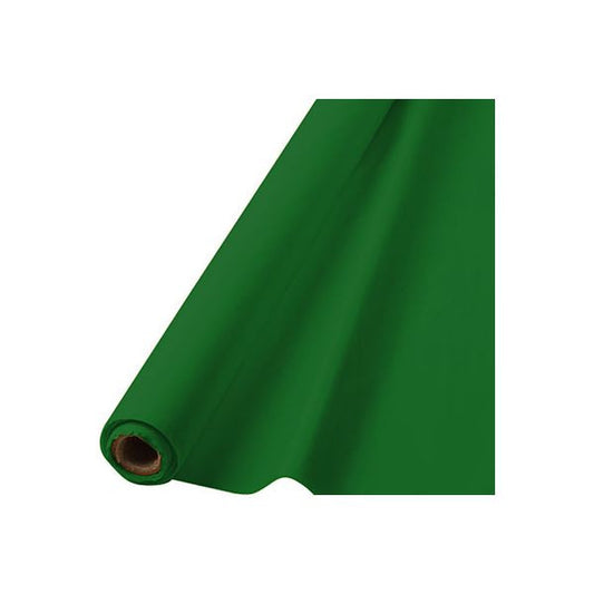 GREEN TABLECOVER 100'