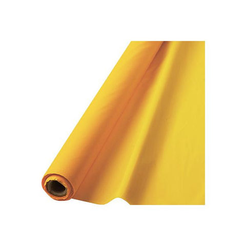 YELLOW TABLECOVER   100'
